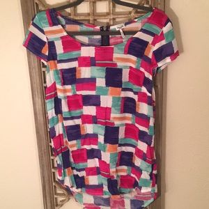 Color Block Blouse